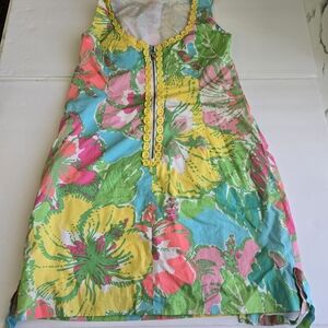 Lilly Pulitzer Vibrant Floral Mini Dress